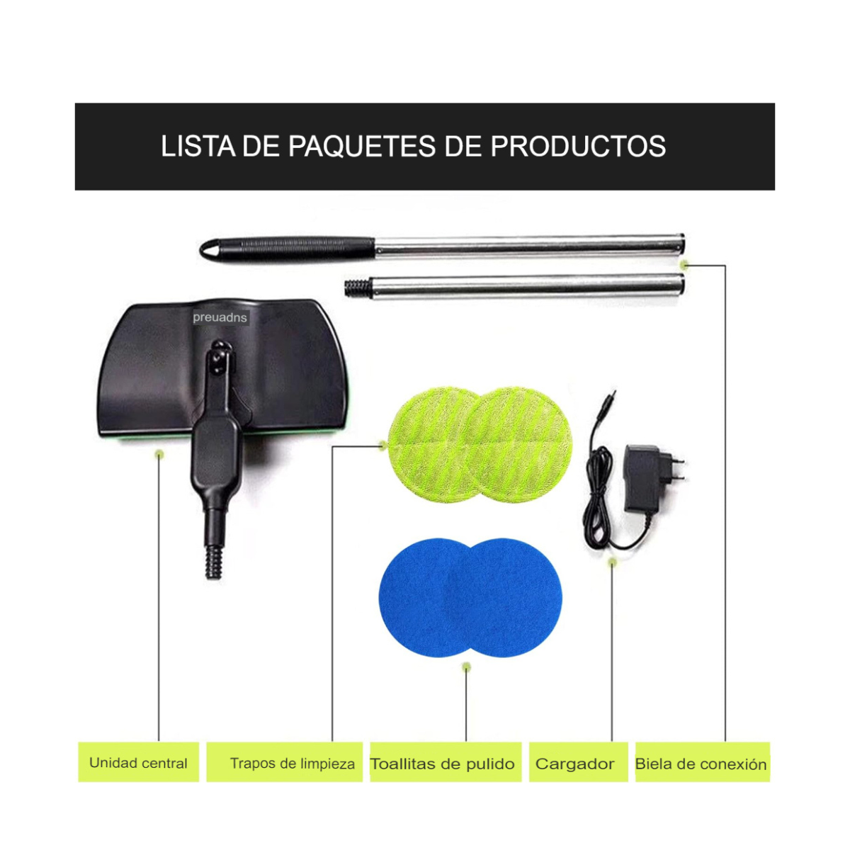Mopa eléctrica moderna