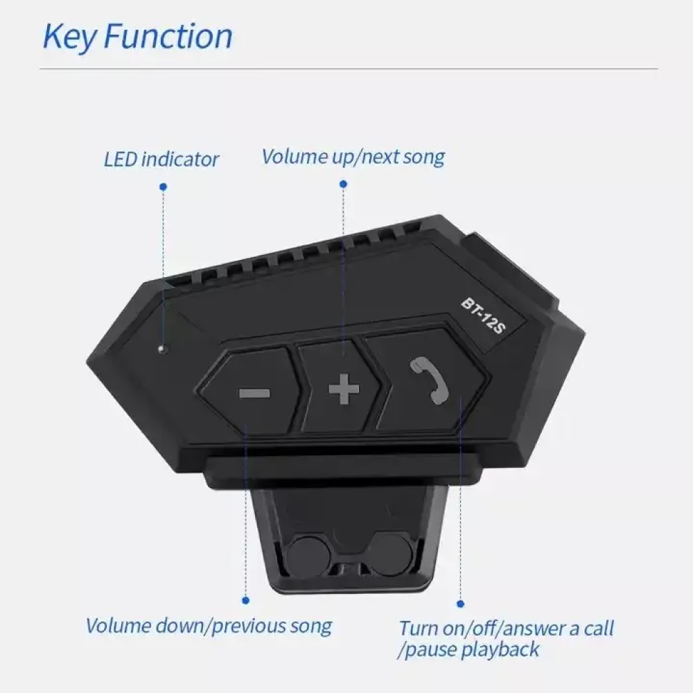 Auricular audifono Bt12 Moto Bluetooth