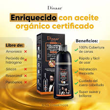 SHAMPOO COLORANTE TINTE CUBRE CANAS