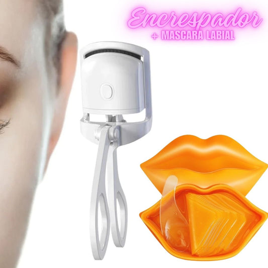 Encrespador Usb + Mascara Labial