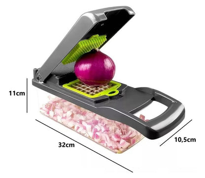 Picador Y Cortador De Verduras Y Frutas