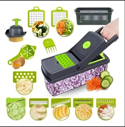 Picador Y Cortador De Verduras Y Frutas