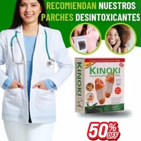 KINOKI PARCHE PARA PIES DESINTOXICANTE
