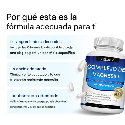 MAGNESIO COMPLEX MT 60 CÁPSULAS