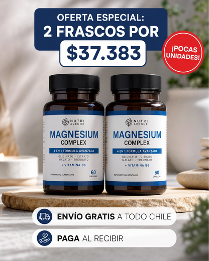 MAGNESIO COMPLEX MT 60 CÁPSULAS