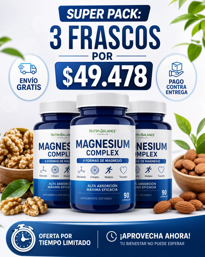 MAGNESIO COMPLEX MT 60 CÁPSULAS